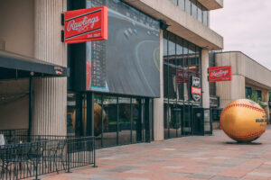 Digital Signage and Outdoor Video Board for Rawlings in St. Louis.
