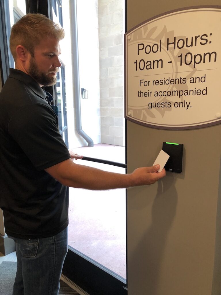 Commercial Real Estate Security access control system