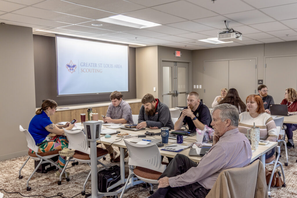 Office Meeting Technology designed and integrated by TSI Global for Scouting America in St. Louis Missouri